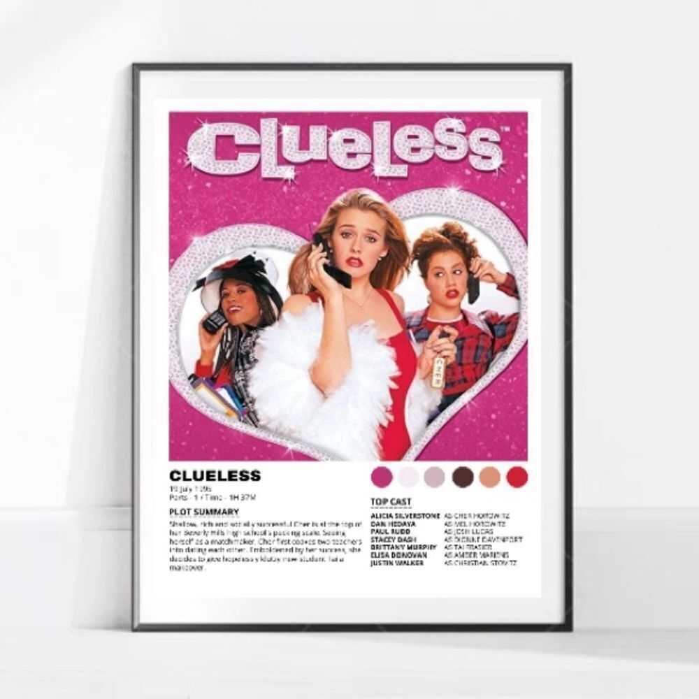 Clueless Movie Poster Print